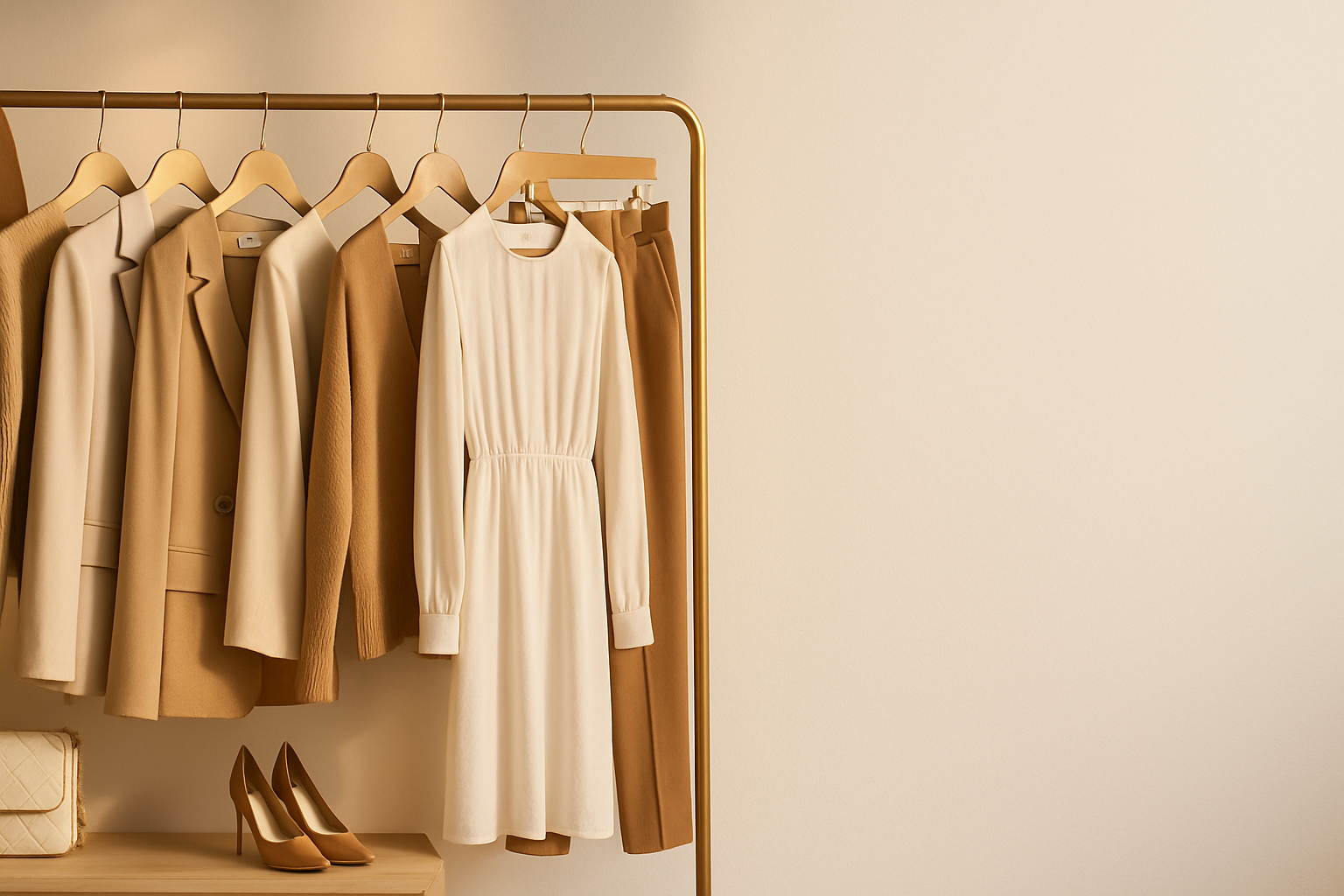 clothing store primary cover image ,should be on the left side and i need a plain right side as text is coming on right side. the lenght is more and width is less